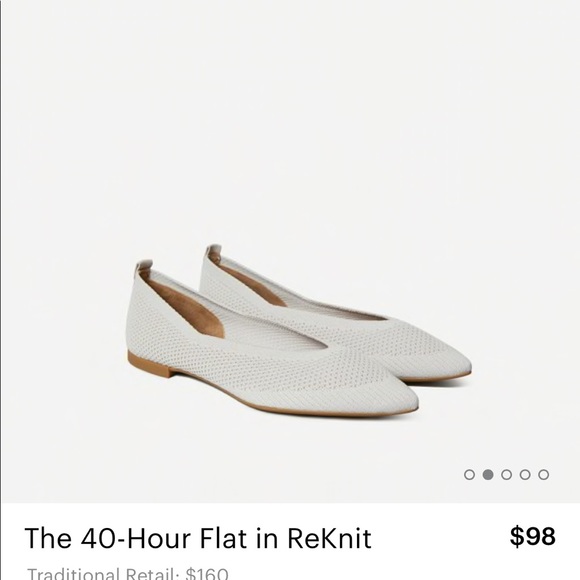 Everlane Shoes - Everlane 40-Hour Flat in ReKnit Fabric